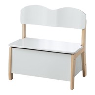 ROBA Bijela dječja klupa 