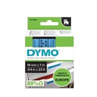 DYMO D1 Traka 45806, 19 mm × 7 m, crna/plava