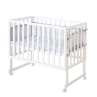 ROBA Bijeli dječji krevet 90x45 cm