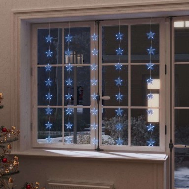 Dekoracija LED zavjesa 200 LED, plava