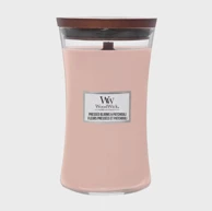 WOODWICK Svijeća Classic Pressed Blooms & Patchuli - L