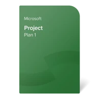MICROSOFT Project Plan 1 – 1 godina, digitalna licenca