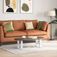 Noge za klub stolić bijele 2 kom 40 x (30-31) cm čelik - Bijela 40 x (30-31) cm