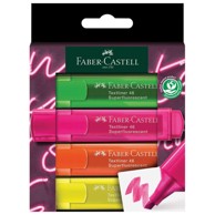FABER-CASTELL Signir 1-5mm 46 Neon kartonska kutija 254600/4boje blister