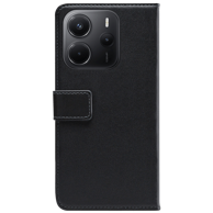 MOBILIZE PU kožna futrola tipa knjige za Redmi Note 14 4G, crna