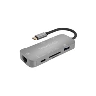 TERRATEC Docking stanica CONNECT C8 USB-C, crni