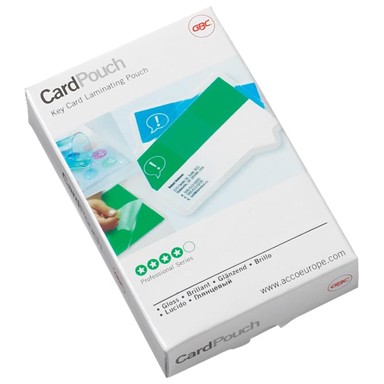 GBC Folije za plastificiranje 65 × 95 mm, 125 mikrona, sjajne, 100 kom (3740301)