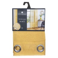 ATMOSPHERA Gotove zavjese Leaf, oker, 140x240 cm