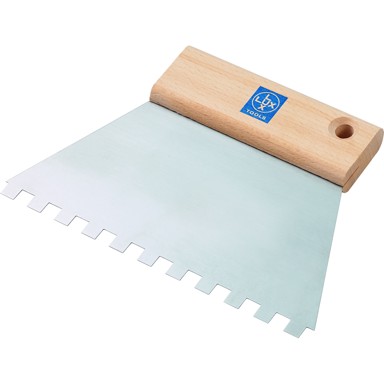 LUX TOOLS Zidarska žlica, inox 88 mm