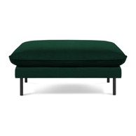 COSMOPOLITAN DESIGN VIENNA Tabure za noge od tamnozelenog baršuna 