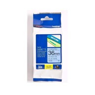 Standardna laminirana traka 36 mm, crna na plavoj