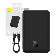 BASEUS Power bank, Magnetic Mini, 20000mAh, 20W, MagSafe, crni