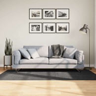 Tepih IZA, kratka vlakna, skandinavski izgled, antracit, 100x200 cm