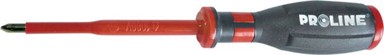 PROLINE Elektroinstalacijski odvijač, Soft Touch, 1000 V, 1,0 x 5,5 x 125 mm