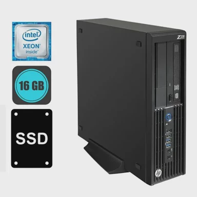 HP Stolno računalo Z230 / Intel Xeon E3-1245 v3, 16GB, 256GB SSD (obnovljen)