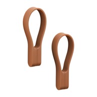  ZONE Narančaste silikonske kuke u setu 2 kom Loop