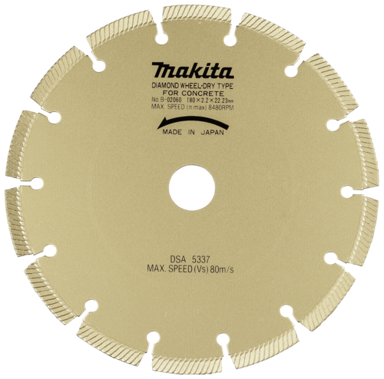 MAKITA Dijamantni reznik O180 mm B-02060
