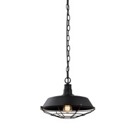 Visilica LARS E27 IP20, crna