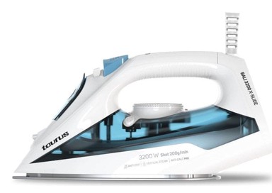 TAURUS Glačalo Bali 3200 X-Slide 3200 W keramička ploča, plava/bijela