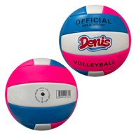 Lopta za odbojku, vel. 5, plavo-žuto-bijela, 2s