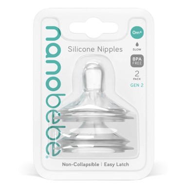 NANOBEBE Sisač silikon Gen2, brzi protok, F3022319
