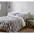 CATHERINE LANSFIELD Posteljina Alpine Fleece od flisa za bračni krevet 200x200 cm siva
