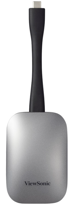 VIEWSONIC Adapter za dijeljenje zaslona VB-WPS-001, USB,-C, bežični, srebrno/crna
