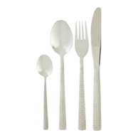 PREMIER HOUSEWARES Set pribora za jelo 24 kom Avie, bijeli, od nehrđajućeg čelika