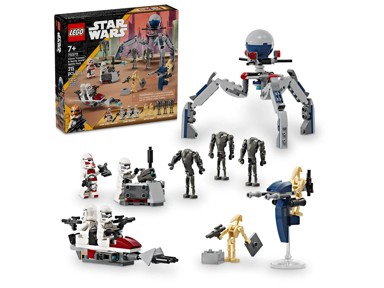 LEGO Star Wars Klonski vojnik i bojni droid - Paket za bitku 75372