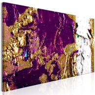 Slika Purple Wave Narrow 120x40