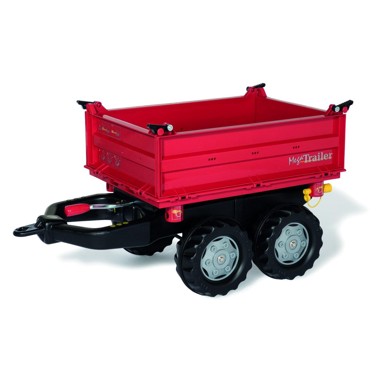 ROLLY TOYS Prikolica Mega 12301, crvena