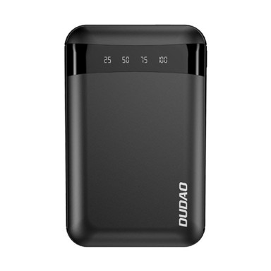 DUDAO Powerbank K3Pro, 10. 000 mAh, 2x USB, crno