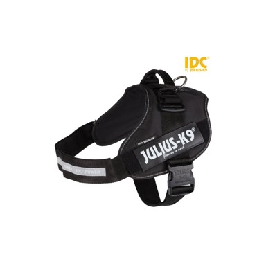TRIXIE Oprsnica za pse Julius K9 2XL/3 82-115 cm/50 mm crna