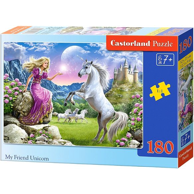CASTORLAND Puzzle My Friend Unicorn, 180 kom., crtići