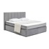 BONAMI SELECTION Boxspring krevet Olia Bold Line 160x200 cm, sivi