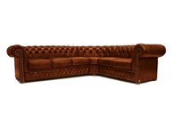 CHESTERFIELD Kutna Garnitura First Class Leather, Cloudy Caramel