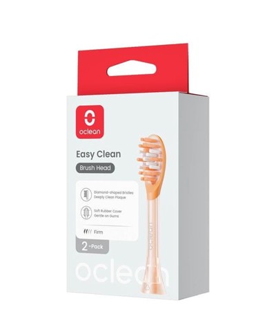 OCLEAN Nastavci Easy Clean, 2 kom, narančasti
