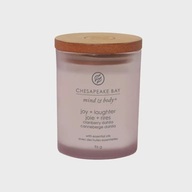 CHESAPEAKE BAY Svijeća small Joy & Laughter (cranberry dahlia)
