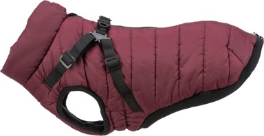 TRIXIE Zimski kaputić za pse s oprsnicom Pirou, veličina M, 45 cm, bordo