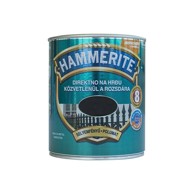 HAMMERITE boja za metal Satin - POLUMAT CRNI 0,75 l