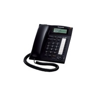 PANASONIC Fiksni telefon KX-TS 880B, Caller Id, Speakerphone, crni