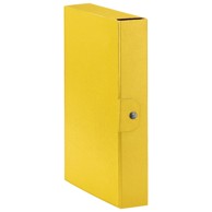 ESSELTE Mapa s gumbom Eurobox, A4, hrbat 60 mm, C2609, žuta
