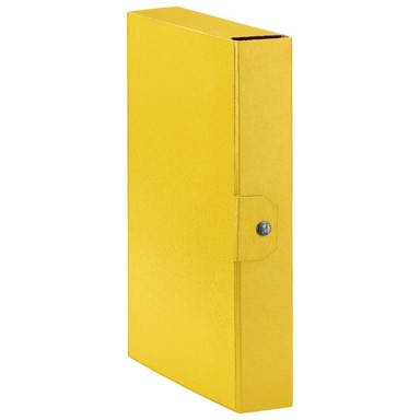 ESSELTE Mapa s gumbom Eurobox, A4, hrbat 60 mm, C2609, žuta