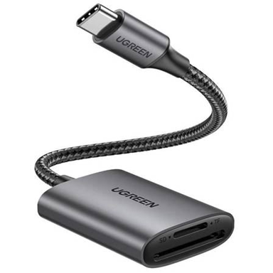 UGREEN Čitač kartica 80888, crno-metalni