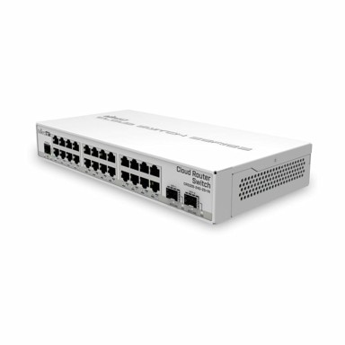 MIKROTIK Mrežni prekidač CRS326-24G-2S+IN Giga 24-porta 2x SFP+