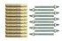 ISOLBAU kemijsko sidro M12 s navojnom šipkom M12 x 220 mm, ETA, 10 kom.