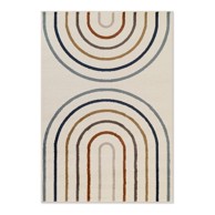 HANSE HOME Krem dječji tepih 120x170 cm Double Rainbow