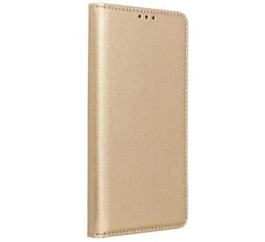 Pametna magnetska preklopna futrola za Xiaomi Redmi 10C 4G + zaštitno staklo, zlatna
