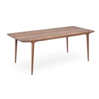 GAZZDA Blagovaonski stol od oraha 90x200 cm Fawn