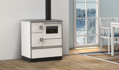 ALFA-PLAM Štednjak 70 ET Etaž, desni, bijeli, za centralno grijanje